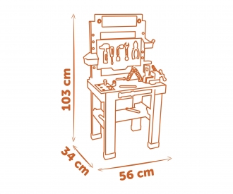 Smoby Black+Decker Bricolo One Workbench