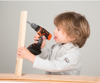 Smoby Black+Decker elektrischer Akkuschrauber Smoby Black+Decker elektrischer Akkuschrauber