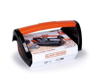 Black+Decker - Boite à Outils + 6 Outils
