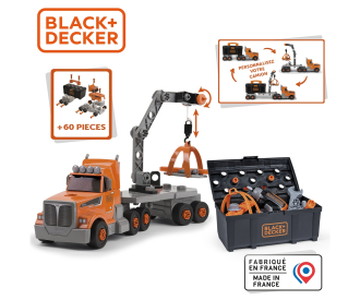 Smoby Black+Decker Truck mit Werkzeugbox Smoby Black+Decker Truck mit Werkzeugbox