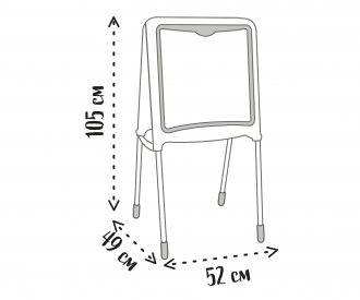 Smoby Metalltafel