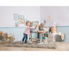 Smoby Zusammenklappbarer Holzschchreibtisch 2-in-1