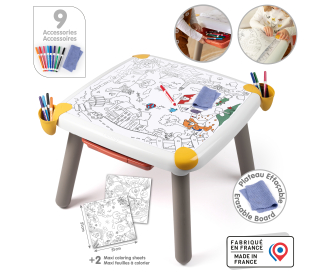 Smoby - Recharge Coloriages Pour La Kid Table Créative - 10 Feuilles De Coloriages Peppa Pig 916363 Smoby - Recharge Coloriages Pour La Kid Table Créative - 10 Feuilles De Coloriages Peppa Pig 916363