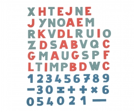 Smoby 72 Magnetic letters & numbers Smoby 72 Magnetic letters & numbers