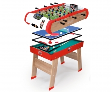 Smoby Multifunktions-Tischfußball Powerplay 4-in-1