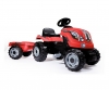 Tracteur Farmer XL Rouge+Remorque