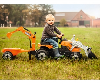 Builder Max Tractor + Trailer