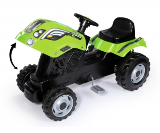 Farmer Xl Green Tractor + Trailer