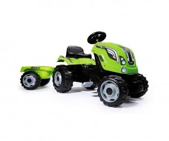 Farmer Xl Green Tractor + Trailer