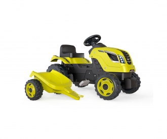 Smoby Traktor Farmer XL Grün mit Anhänger Smoby Traktor Farmer XL Grün mit Anhänger