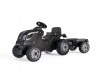 Smoby Life Farmer XL Black tractor + trailer Smoby Life Farmer XL Black tractor + trailer
