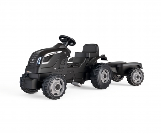 Smoby Life Traktor Farmer XL Schwarz mit Anhänger Smoby Life Traktor Farmer XL Schwarz mit Anhänger