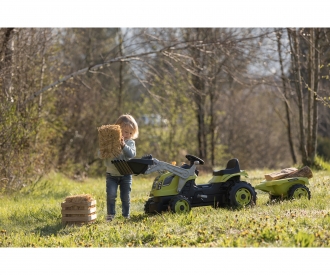 Smoby Traktor Farmer Max mit Anhänger Smoby Traktor Farmer Max mit Anhänger