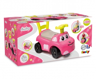 Smoby Rutschauto Rosa