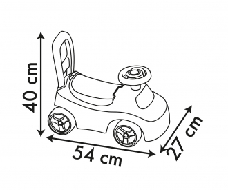 Porteur voiture minnie outlet