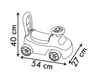 Smoby Stitch Rutschauto