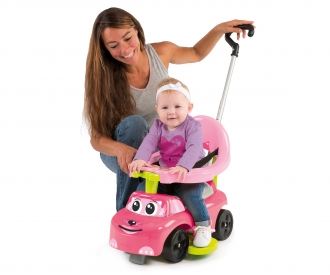 Auto Rocking Electronic Ride-On Pink