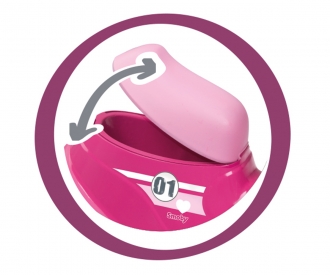 Smoby Scooter Laufrad Pink Smoby Scooter Laufrad Pink