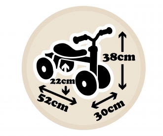 Smoby Minnie Rutscherfahrzeug Rookie Smoby Minnie Rutscherfahrzeug Rookie