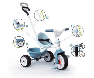 Smoby Be Move Blue 7600740331 Tricycles Riding vehicles Categories www.smoby