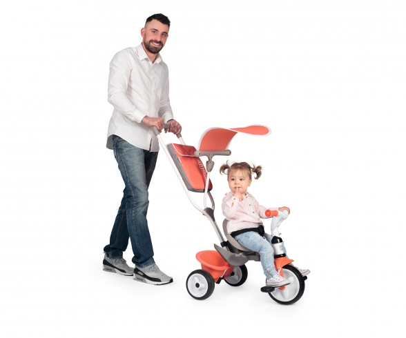 Smoby Tricycle Baby Balade Rouge Smoby Tricycle Baby Balade Rouge