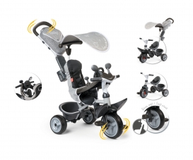 Baby Driver Comfort Tricycle Grey Baby Driver Comfort Tricycle Grey