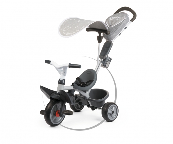 Baby Driver Comfort Tricycle Grey Baby Driver Comfort Tricycle Grey