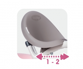 Smoby Dreirad Baby Balade Plus Rosa