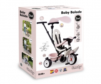 Tricycle Baby Balade Rose
