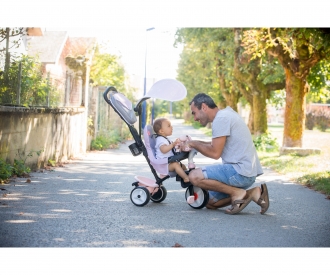 Tricycle Baby Driver Plus Rose Tricycle Baby Driver Plus Rose