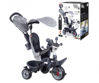 Baby Driver Plus Tricycle Grey
