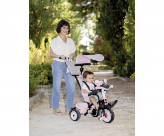 Tricycle Baby Driver Rose