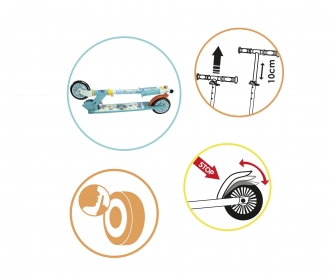 Smoby Stitch Roller mit Bremse Smoby Stitch Roller mit Bremse