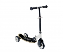 Smoby Wooden 3 wheels foldable scooter