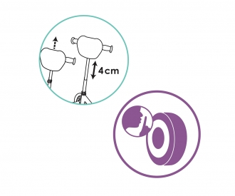 Smoby Gabby's Dollhouse Roller. 3 Räder Smoby Gabby's Dollhouse Roller. 3 Räder