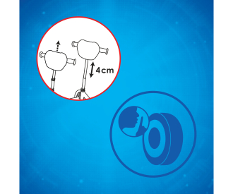 Smoby Iron Man Roller, 3 Räder