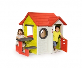 Mein Haus + Picknicktisch Mein Haus + Picknicktisch