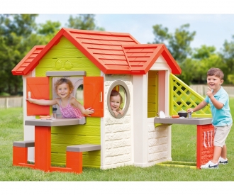 my neo house playhouse 7600810404 playhouses playground equipment playhouses playground equipment sport garden categories shop smoby toys de