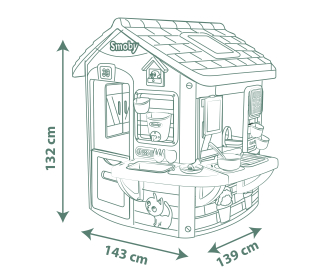 Mud Cooking House Smoby Life