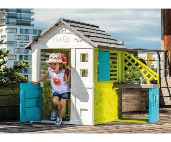 Smoby Pretty Playhouse + Kitchen Smoby Pretty Playhouse + Kitchen