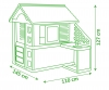 Smoby Pretty Playhouse + Kitchen Smoby Pretty Playhouse + Kitchen