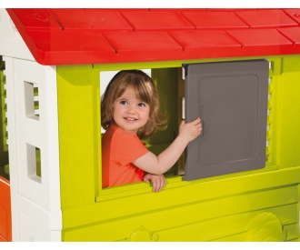Smoby Spielhaus Natur