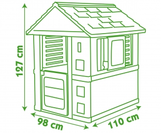 Smoby Spielhaus Natur
