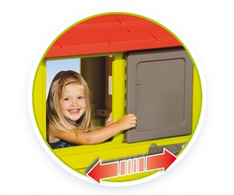Smoby Spielhaus Natur mit Küche Smoby Spielhaus Natur mit Küche