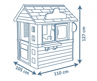 Smoby Life Playhouse Sweety Corner Smoby Life Playhouse Sweety Corner