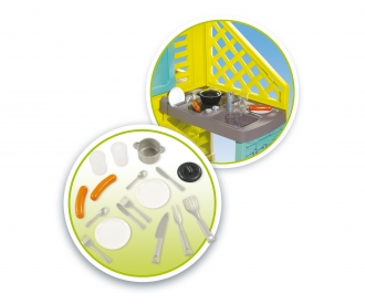 Smoby Spielhaus Pretty mit Küche Smoby Spielhaus Pretty mit Küche