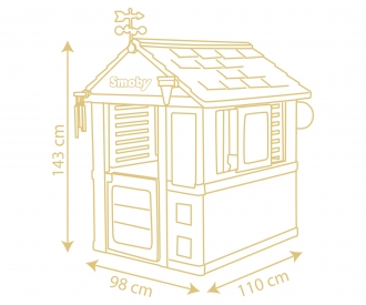 Smoby Life Spielhaus 4-Seasons