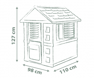 Smoby Life Spielhaus Jolie Smoby Life Spielhaus Jolie
