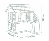 Smoby Life Pretty Playhouse + Kitchen Smoby Life Pretty Playhouse + Kitchen
