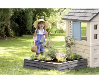 Smoby Life Spielhaus Square mit Sandkasten Smoby Life Spielhaus Square mit Sandkasten